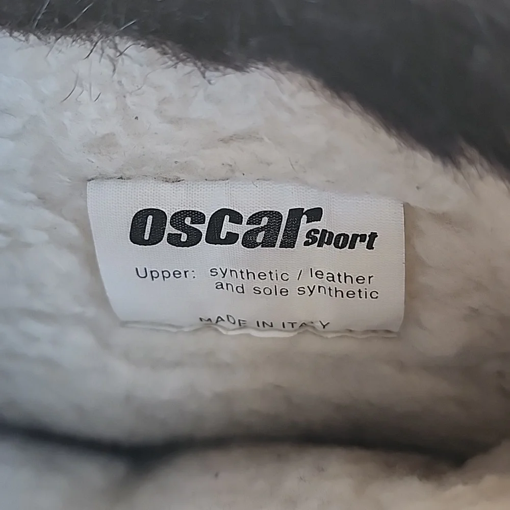 Oscar de la Renta Fur Sport Apres Ski Boots Women's Size 37 - Picture 8 of 12